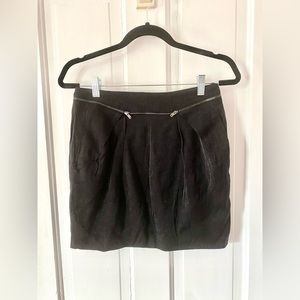 Authentic GUCCI black mini skirt Tom Ford era vintage 90s